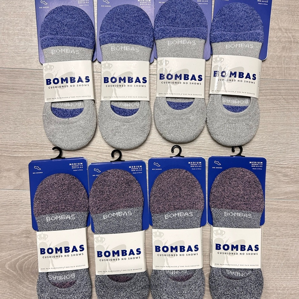 Bombas Cushioned No Show Socks